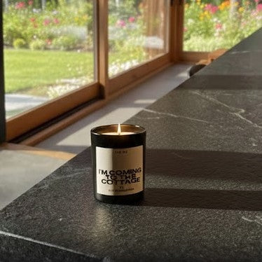 I'm Coming To The Cottage Candle. Smells like Summer and Freedom.