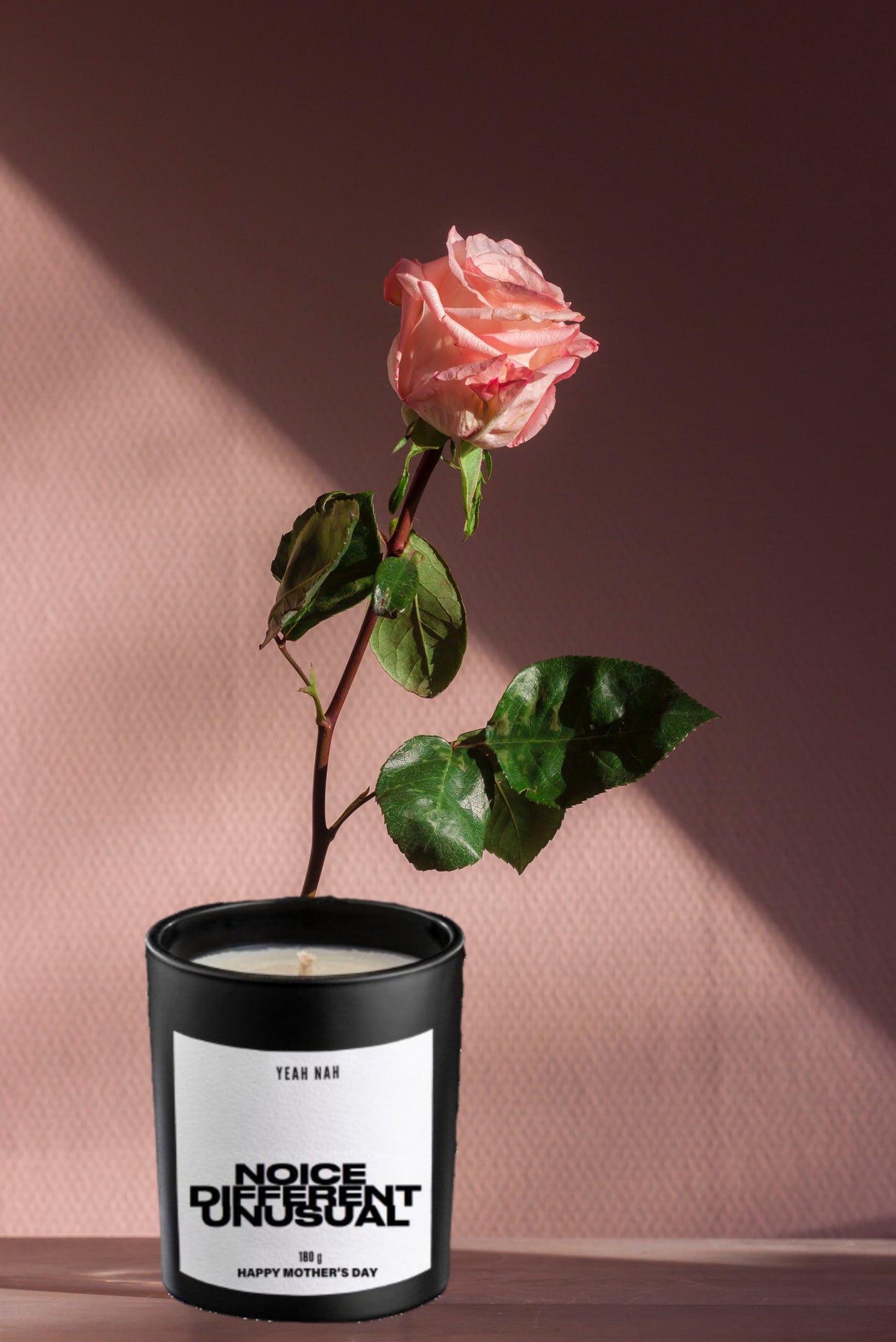 Noice. Different. Unusual. Mother's Day Candle.