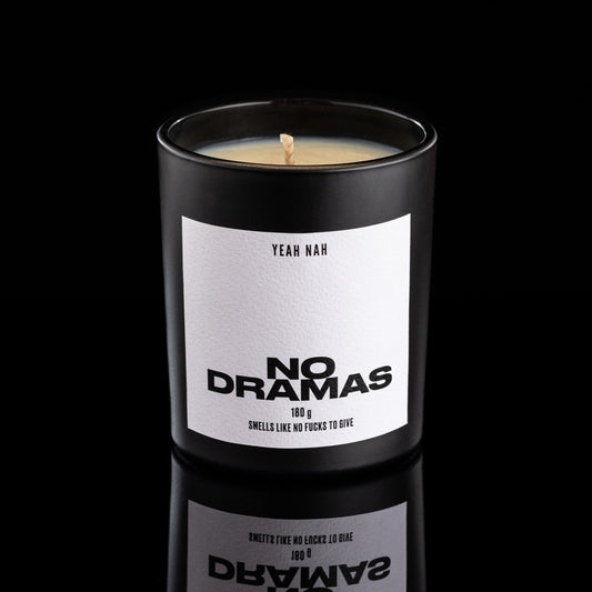 No Dramas. Smells Like No Fucks To Give Candle